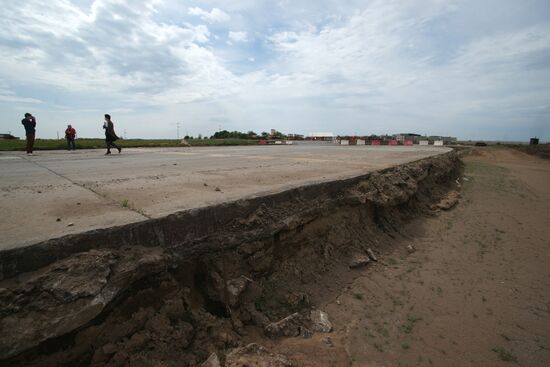 Renovation of Kurumoch Airport runway in Samara