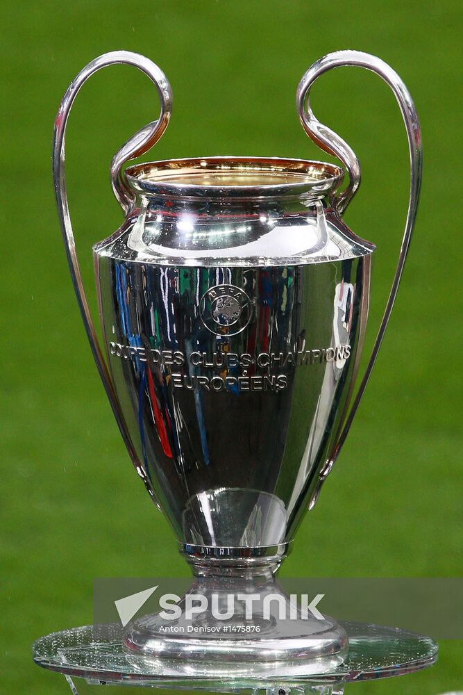 Preparations for UEFA Champions League final match