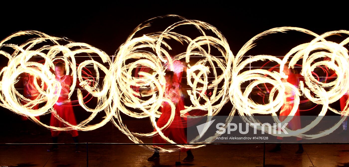 International Fire Festival in Minsk