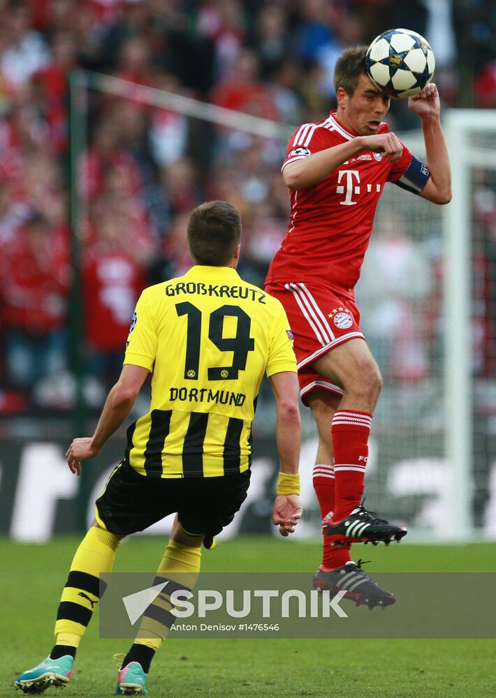 Football Champions League. Borussia vs. Bayern