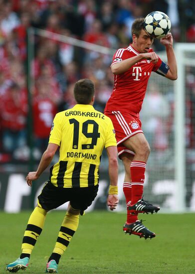 Football Champions League. Borussia vs. Bayern