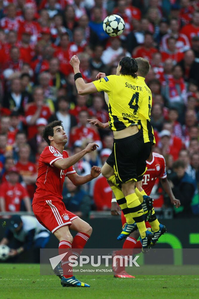 Football Champions League. Borussia vs. Bayern