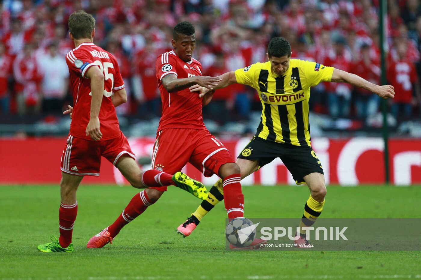 Football Champions League. Borussia vs. Bayern
