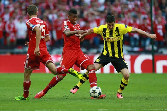 Football Champions League. Borussia vs. Bayern