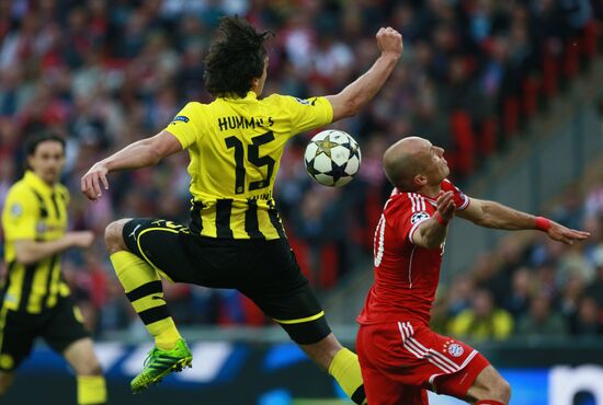 Football Champions League. Borussia vs. Bayern