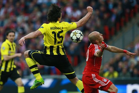 Football Champions League. Borussia vs. Bayern