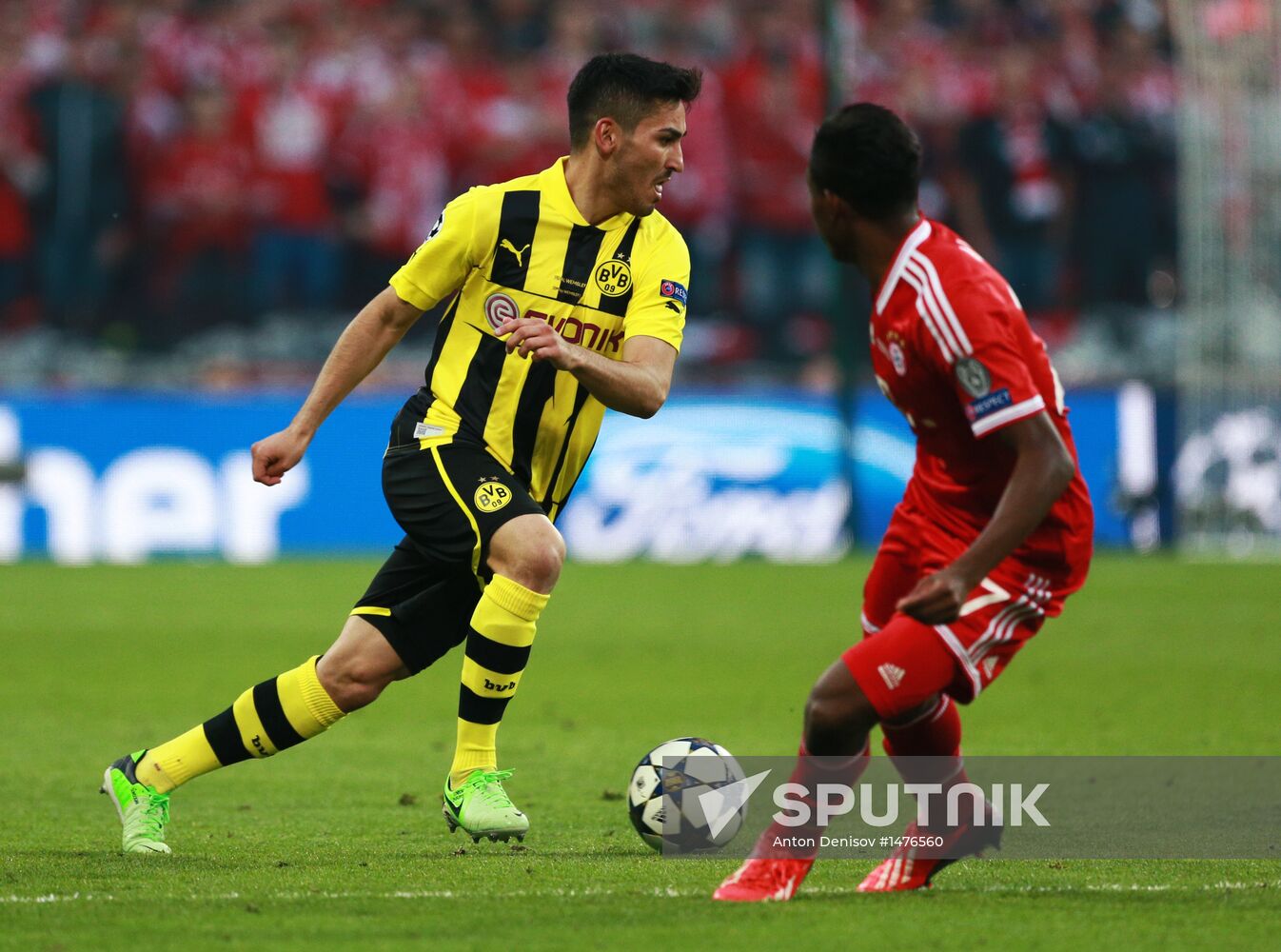 Football Champions League. Borussia vs. Bayern