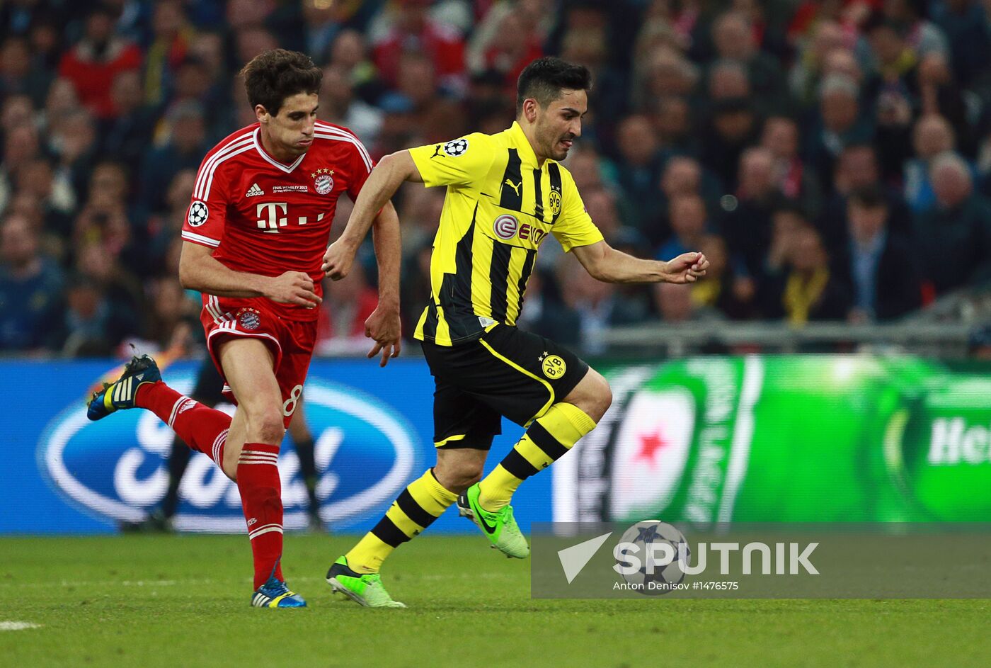 Football Champions League. Borussia vs. Bayern