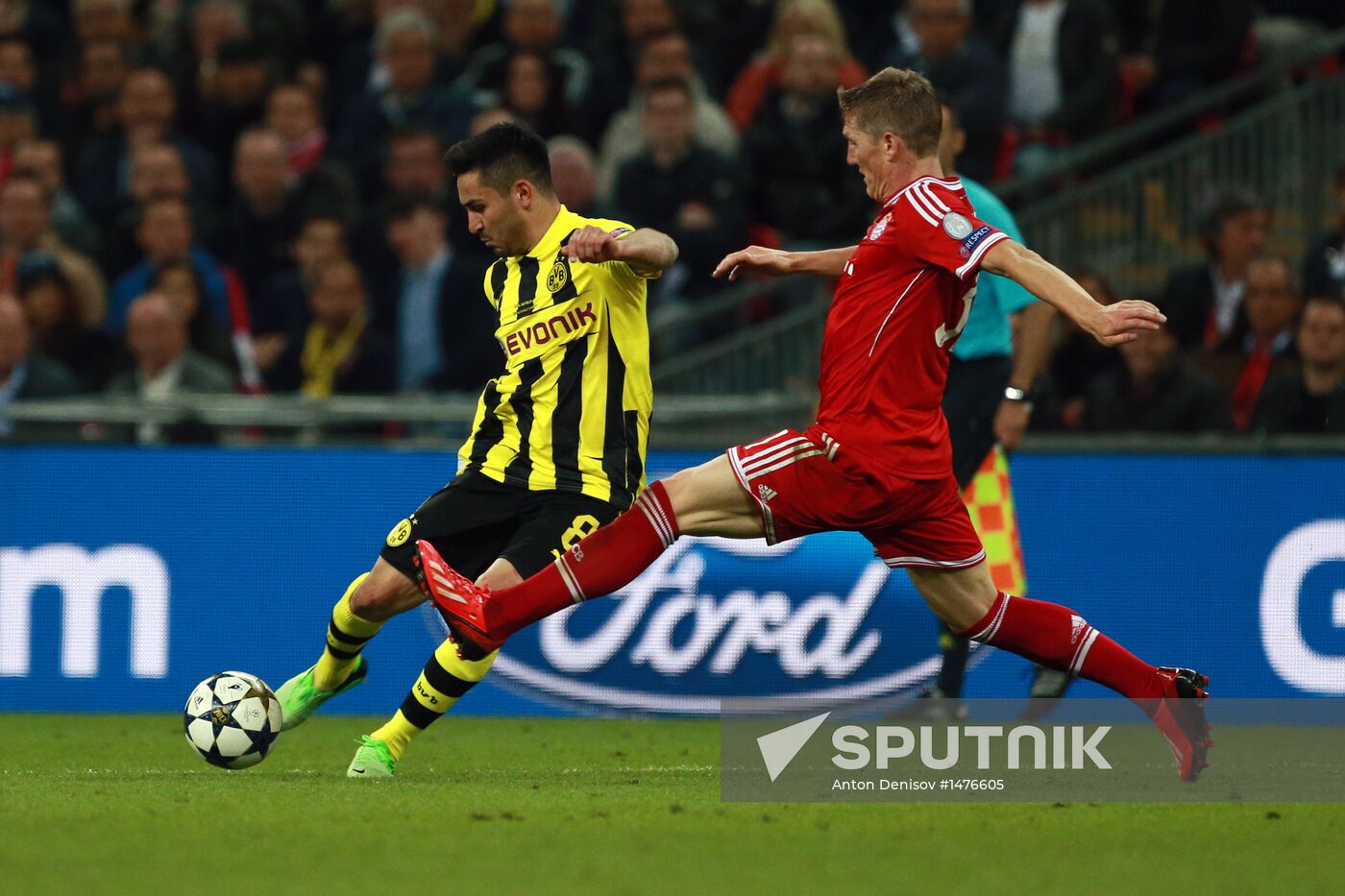 Football Champions League. Borussia vs. Bayern