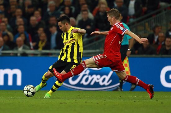 Football Champions League. Borussia vs. Bayern