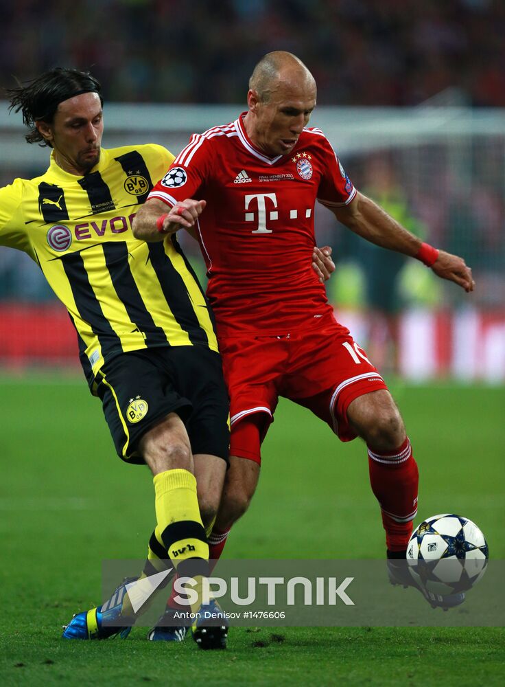 Football Champions League. Borussia vs. Bayern