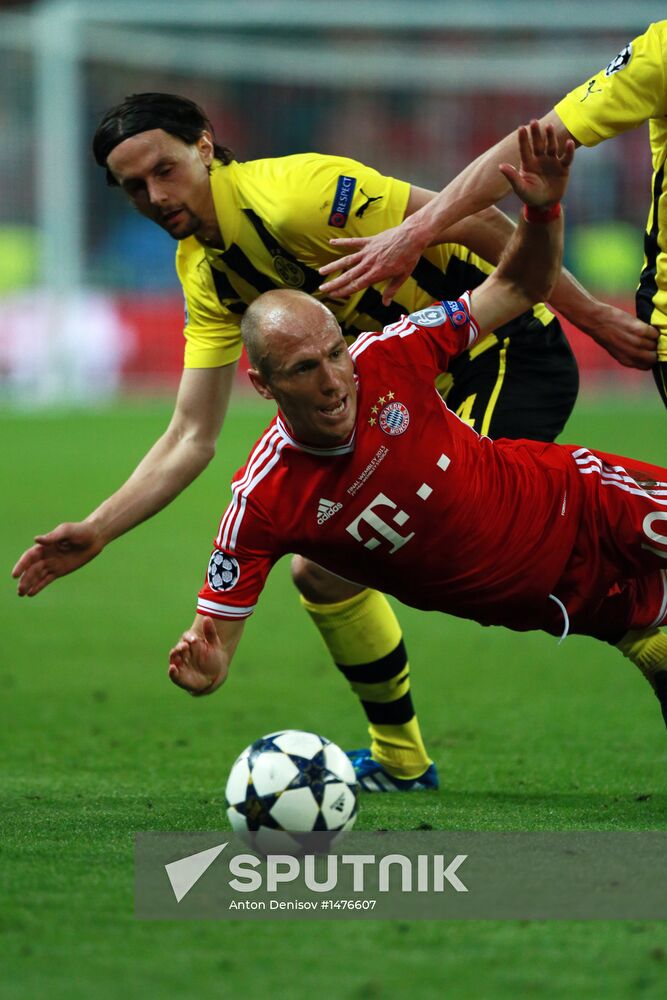 Football Champions League. Borussia vs. Bayern