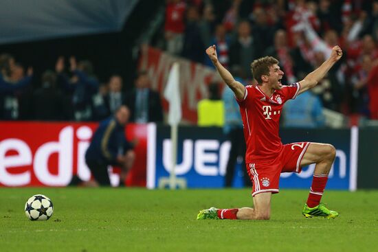 Football Champions League. Borussia vs. Bayern