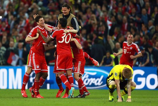 Football Champions League. Borussia vs. Bayern
