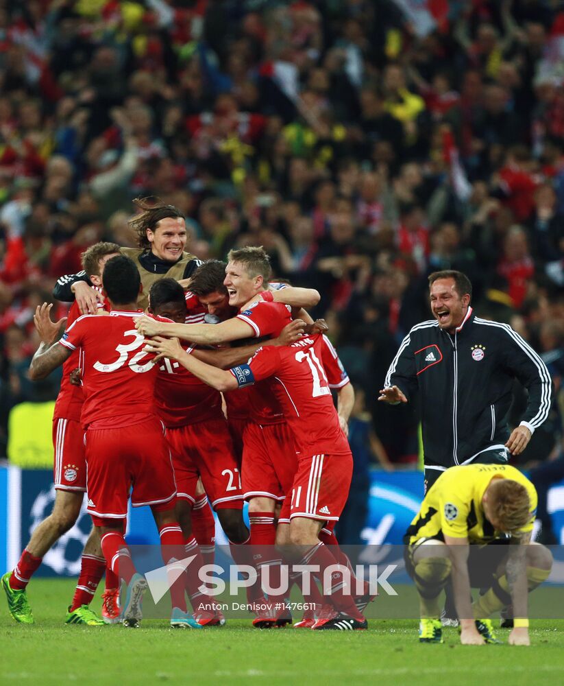 Football Champions League. Borussia vs. Bayern