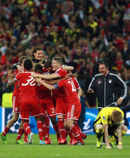 Football Champions League. Borussia vs. Bayern