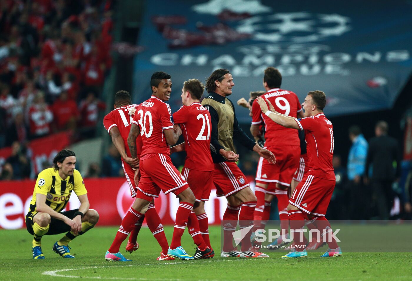 Football Champions League. Borussia vs. Bayern