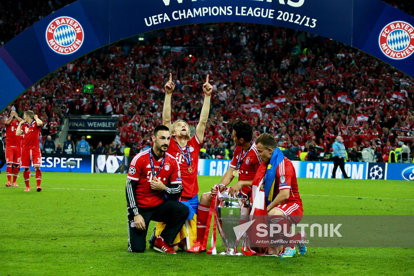 Football Champions League. Borussia vs. Bayern