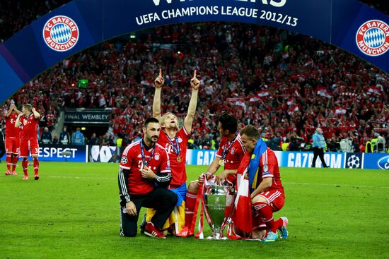 Football Champions League. Borussia vs. Bayern