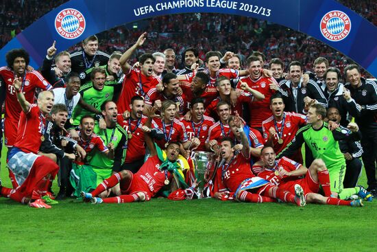 Football Champions League. Borussia vs. Bayern