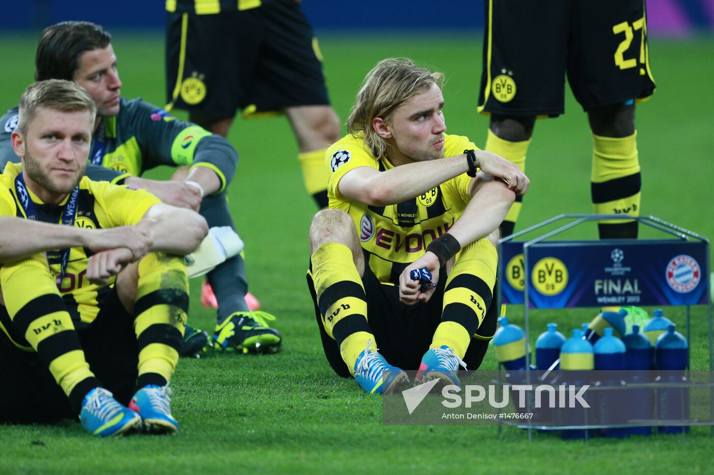 Football Champions League. Borussia vs. Bayern