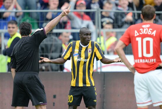 Russian Football Premier League. Spartak Moscow vs. Alania