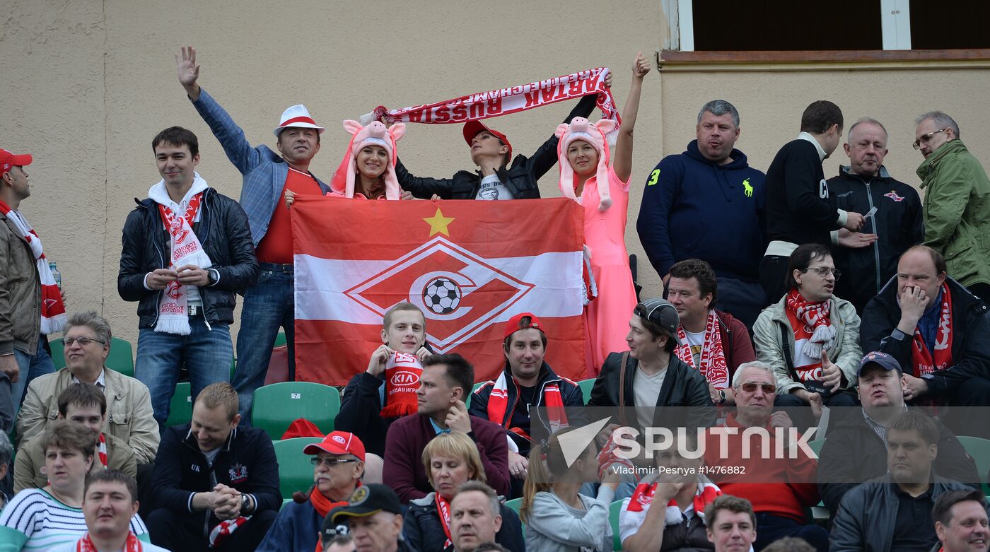 Russian Football Premier League. Spartak Moscow vs. Alania