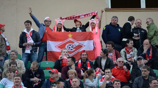 Russian Football Premier League. Spartak Moscow vs. Alania
