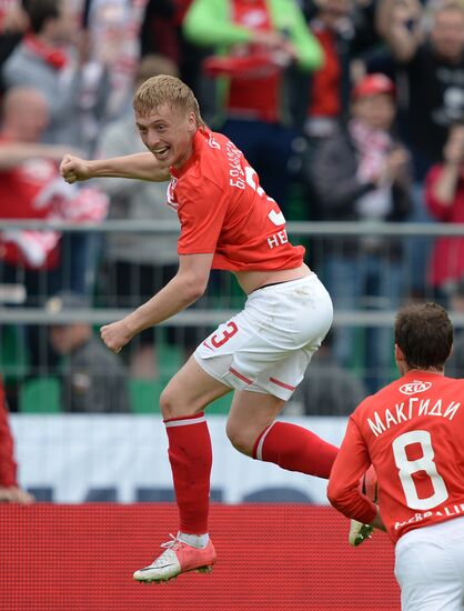 Russian Football Premier League. Spartak Moscow vs. Alania