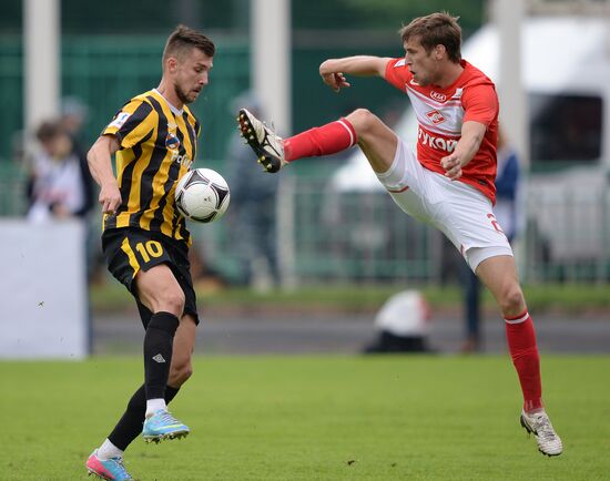 Russian Football Premier League. Spartak Moscow vs. Alania