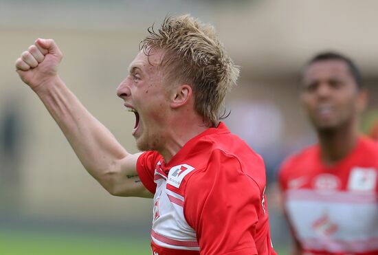Russian Football Premier League. Spartak Moscow vs. Alania