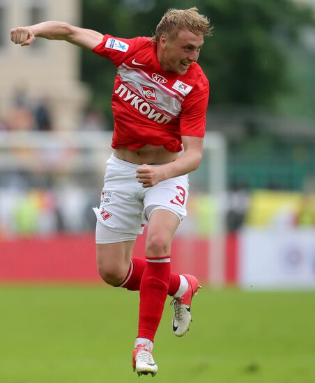 Russian Football Premier League. Spartak Moscow vs. Alania