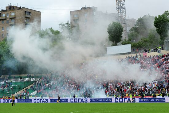 Russian Football Premier League. Spartak Moscow vs. Alania