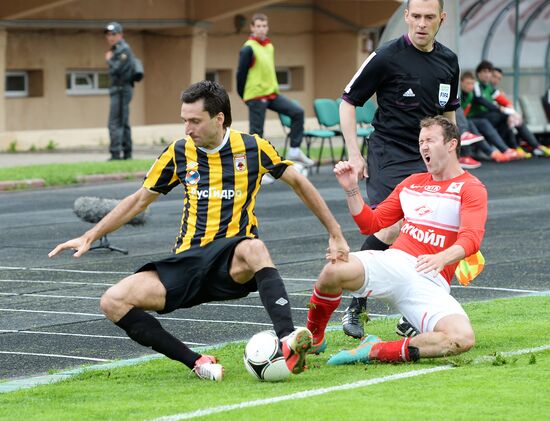 Russian Football Premier League. Spartak Moscow vs. Alania