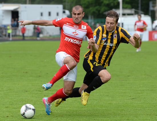 Russian Football Premier League. Spartak Moscow vs. Alania
