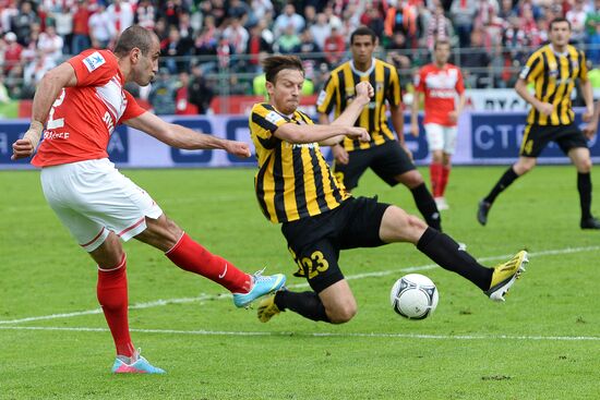Russian Football Premier League. Spartak Moscow vs. Alania