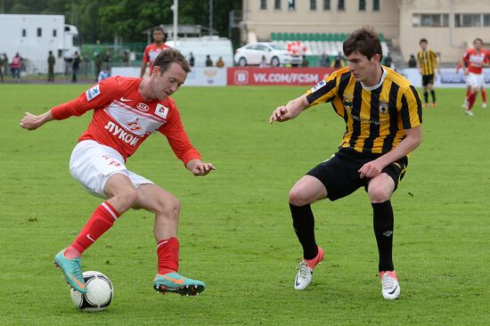 Russian Football Premier League. Spartak Moscow vs. Alania