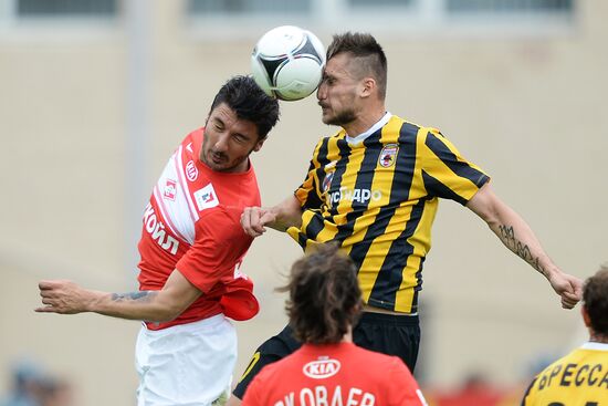 Russian Football Premier League. Spartak Moscow vs. Alania