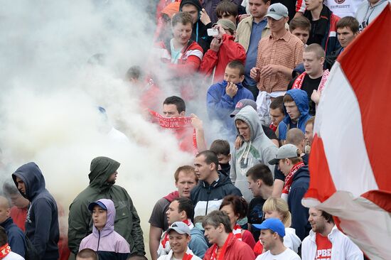 Russian Football Premier League. Spartak Moscow vs. Alania