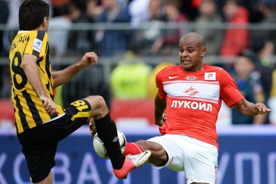Russian Football Premier League. Spartak Moscow vs. Alania
