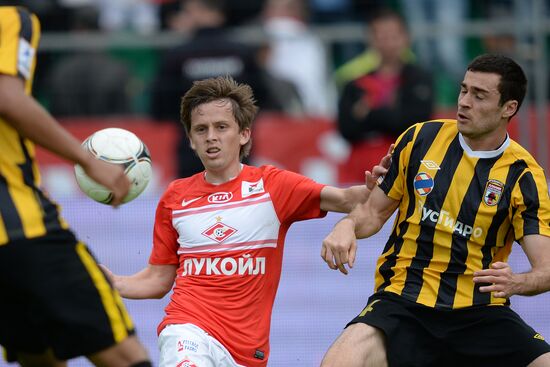 Russian Football Premier League. Spartak Moscow vs. Alania