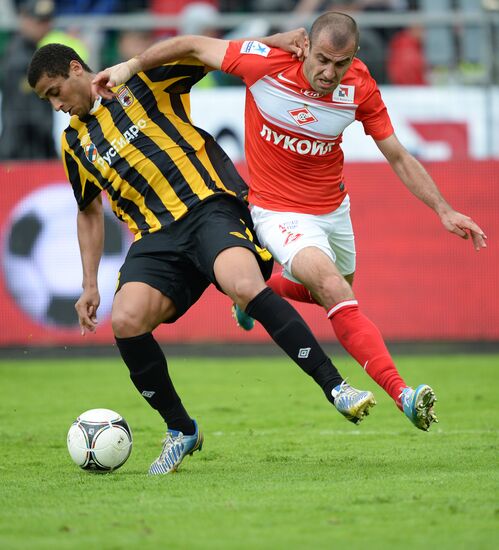 Russian Football Premier League. Spartak Moscow vs. Alania