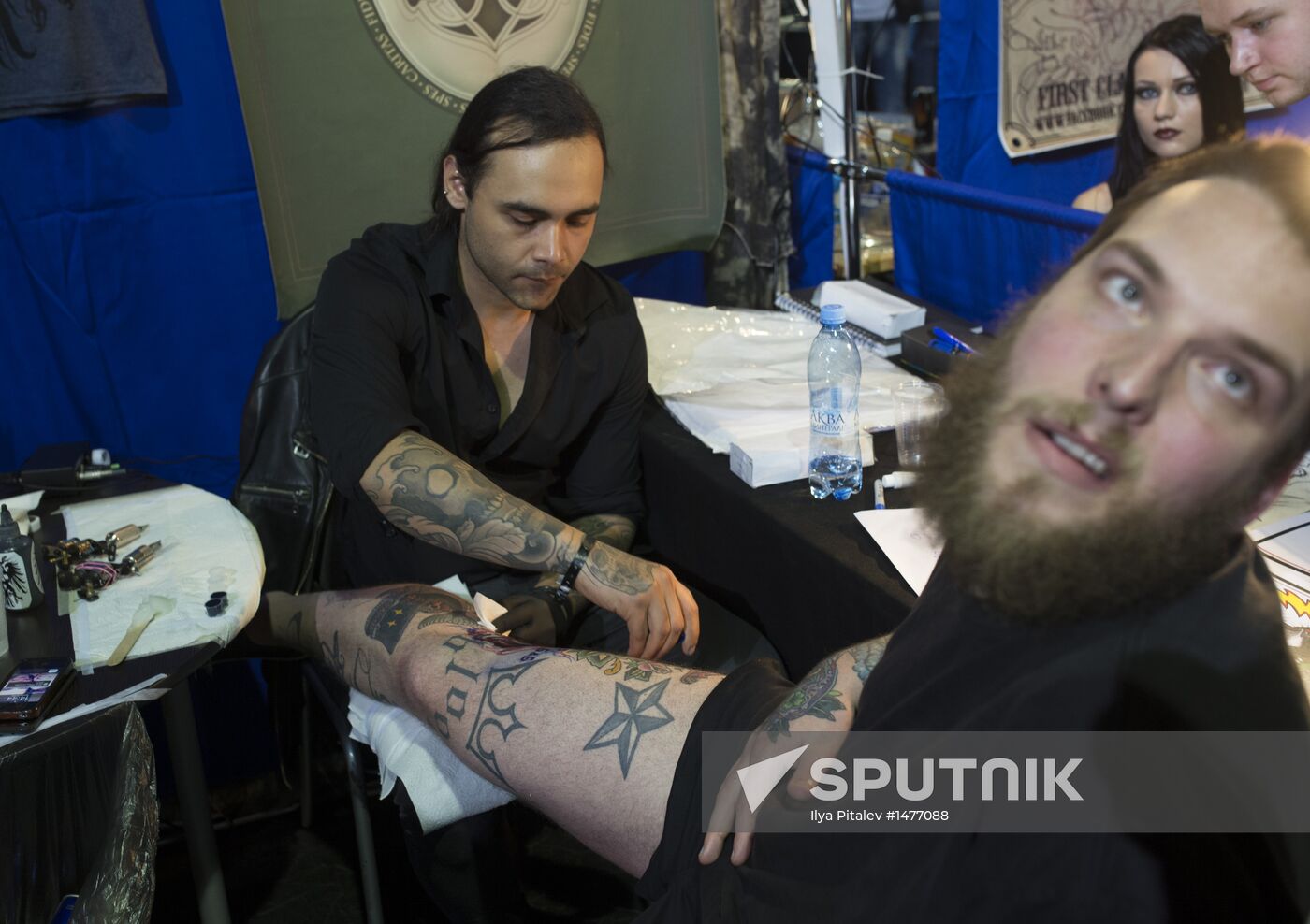 Tattoo Convention takes place in Moscow