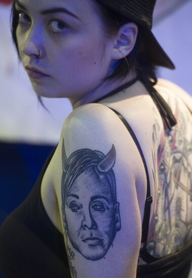Tattoo Convention takes place in Moscow