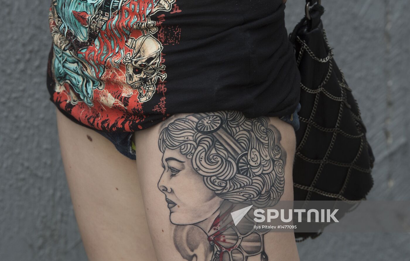 Tattoo Convention takes place in Moscow
