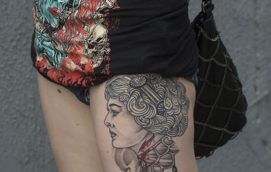 Tattoo Convention takes place in Moscow