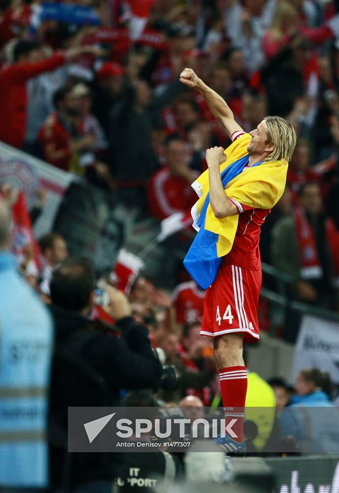 Football Champions League. Borussia vs. Bayern