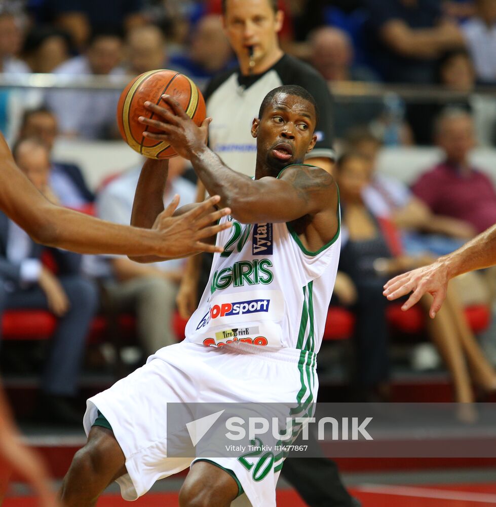 Basketball. VTB United League. Lokomotiv-Kuban vs. Žalgiris