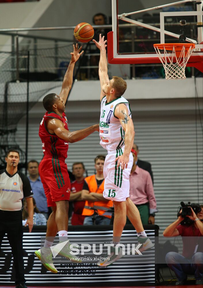 Basketball. VTB United League. Lokomotiv-Kuban vs. Žalgiris