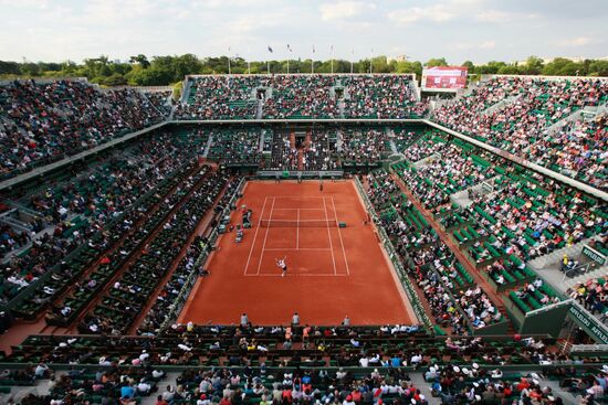 Tennis. 2013 Roland Garros. Day Two